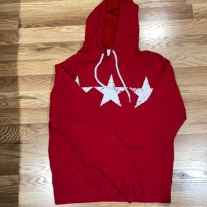 Red, we the people sweatshirts from the man spot